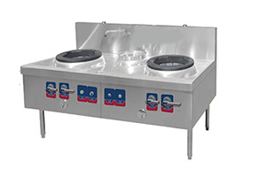 節能B款雙炒單溫灶