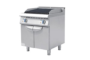 燃氣火山石燒烤爐連柜