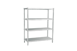 組裝四層平板貨架