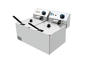 雙缸雙篩電炸爐