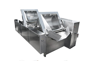 二曹翻轉連續式洗菜機