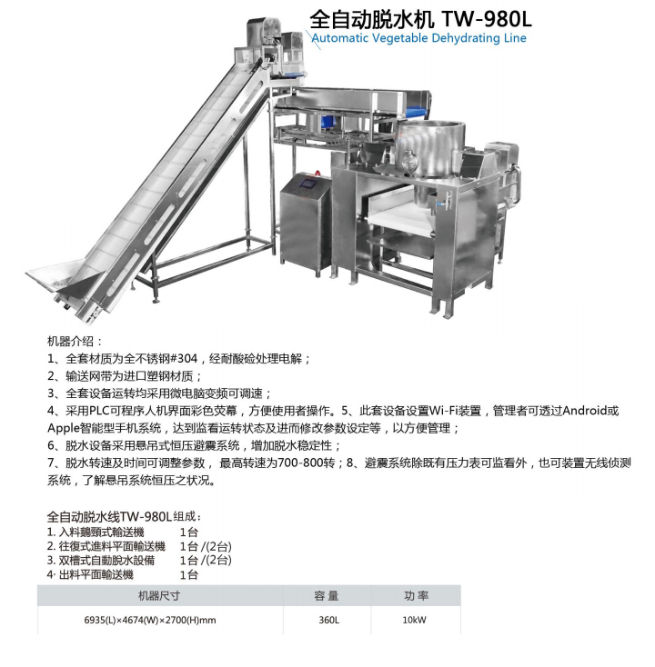 全自動(dòng)脫水機(jī)