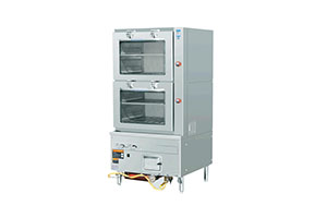 歐式玻璃門海鮮蒸柜