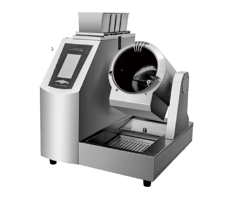 臺式全自動滾筒炒菜機